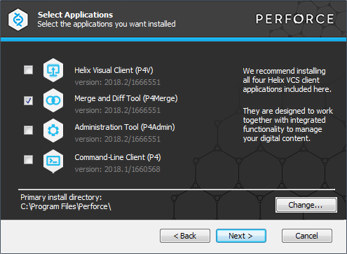 Figure 3.20 - P4Merge—Required features